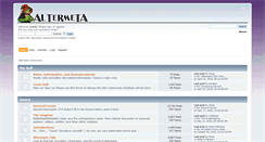 Desktop Screenshot of forum.altermeta.net